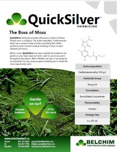 Quicksilver Tech Sheet