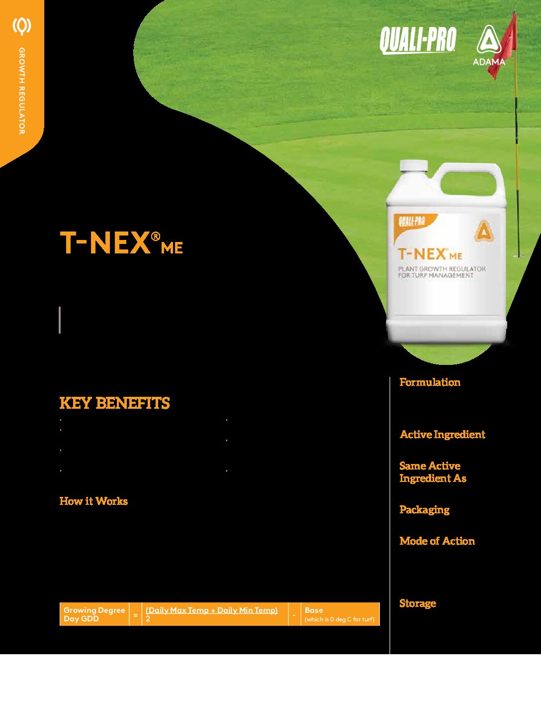 T-Nex™ ME Fiche technique