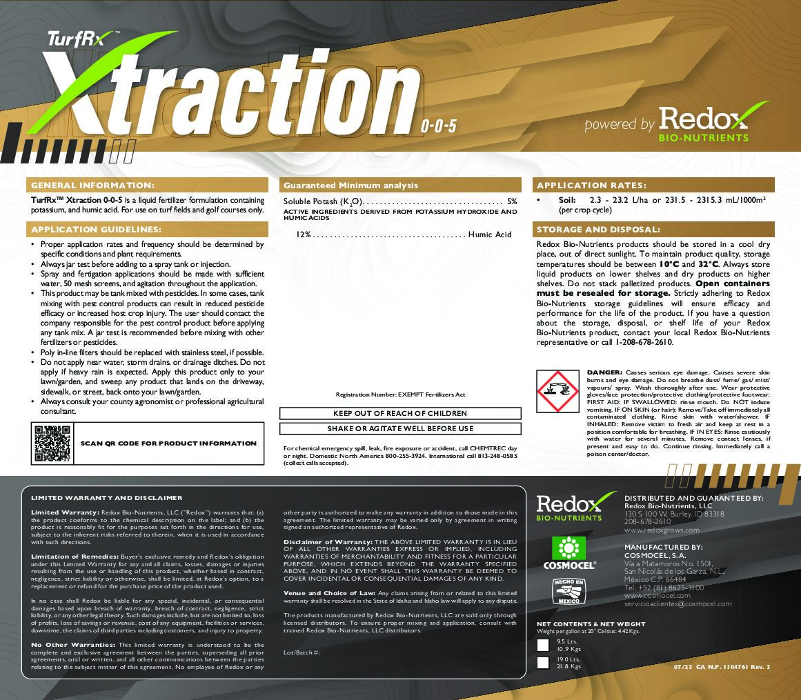 TurfRx Xtraction Label