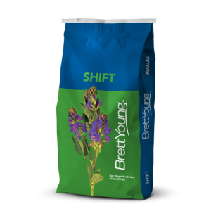 Shift alfalfa bag