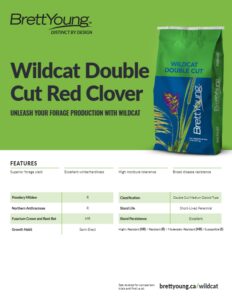 Wild Cat Double Cut Red Clover Techsheet